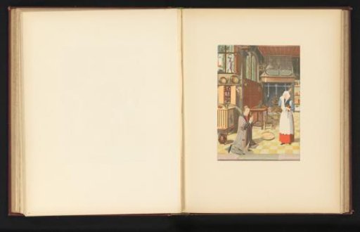 Reproduction of the painting The Miracle of the Broken Sieve, multicolored