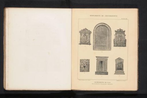 Six images of religious ornaments