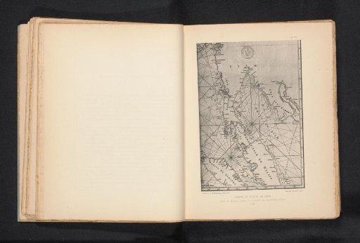 Reproduction of a map of the Gulf of Thailand