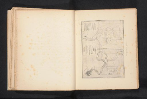 Reproduction of a map of the Gulf of Thailand and the Menam