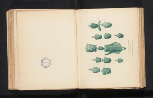 Eleven Heads of Buddha Sculptures and One Whole Sculpture