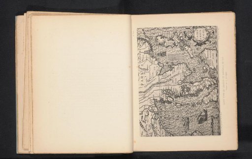 Reproduction of a map of the area around Thailand and Borneo from an edition of Mercator