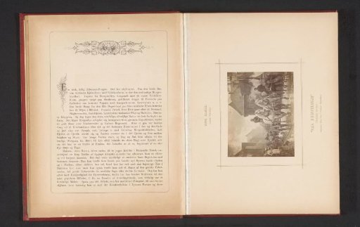 Photoreproduction of a painting of a horse and carriage on a road in a city by Otto Bache