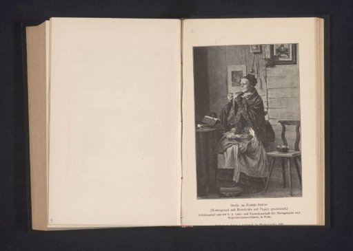 Studio portrait of an unknown seamstress