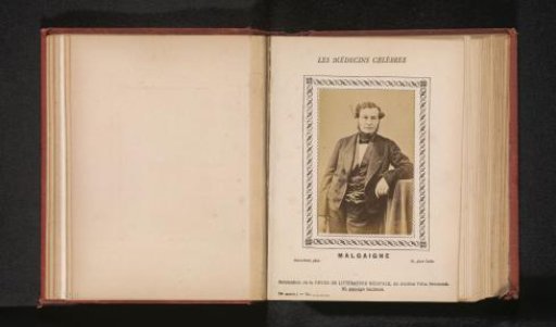 Portrait of Joseph-François Malgaigne