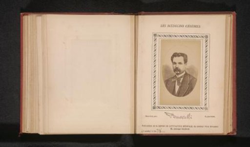 Photographic reproduction of a portrait of Guido Baccelli