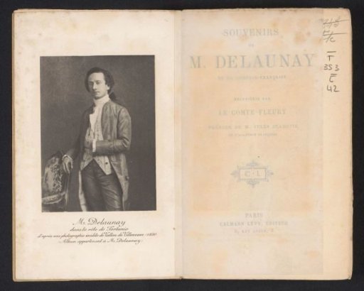 Portrait of Louis-Arsène Delaunay as Fortunio