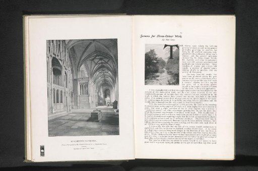 Interior of Winchester Cathedral