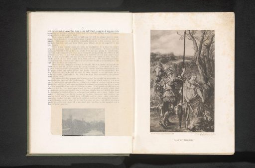 Reproduction of the painting "Fair St. George" by John Gilbert
