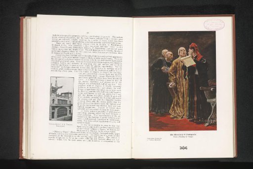 Reproduction of El Dux Foscari y el consejo de los Diez descubren la traición de Carmagnola by José Villegas Cordero