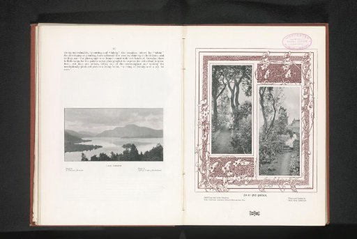 Two views of a woman in a garden
