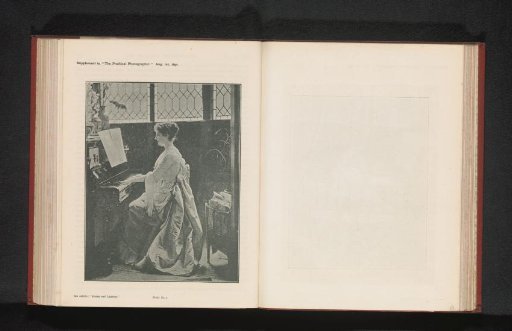 Woman Playing the Piano