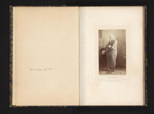 Photographic reproduction of a drawing of Bishop Bienvenu Myriel from Les Misérables by Victor Hugo