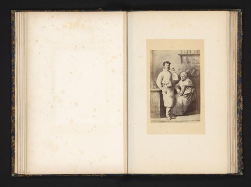 Photographic reproduction of a drawing of the Thénardiers from Les Misérables by Victor Hugo