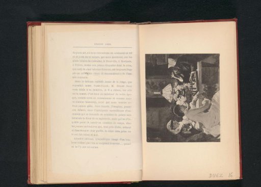 Photographic reproduction of a painting depicting a chess game