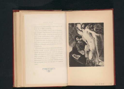 Photographic reproduction of a painting depicting the Deposition of Christ