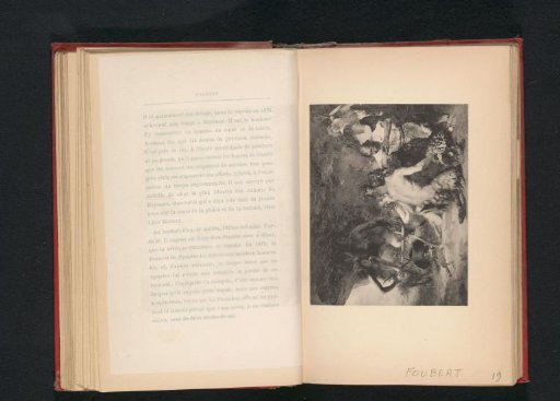 Photographic reproduction of the painting The Satyr and the Passerby