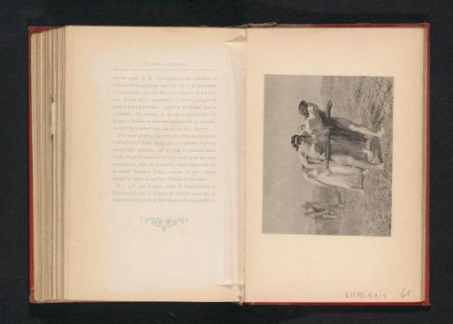 Photographic reproduction of the painting Pendant la guerre