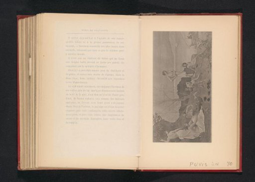 Photographic reproduction of the painting Doux pays