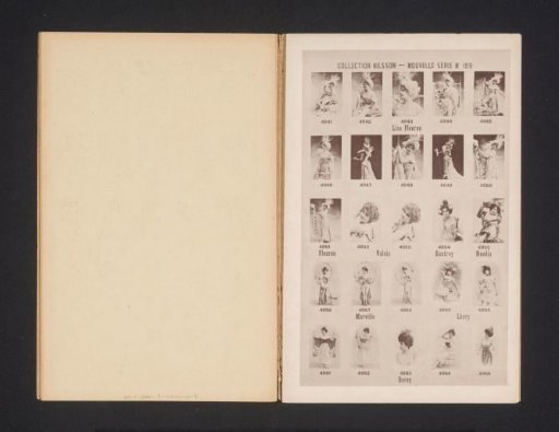 25 Portraits of Lise Fleuron, Valois, Dautrey, Noedia, Marville, Lhéry and Berny