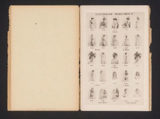 25 Portraits of Drunzer, the Sisters B. Mante and L. Mante and Aimée Aymond