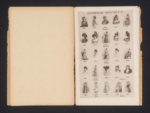 25 Portraits of Thompson, Templey, Domenech, Valentine Petit and Diéterle