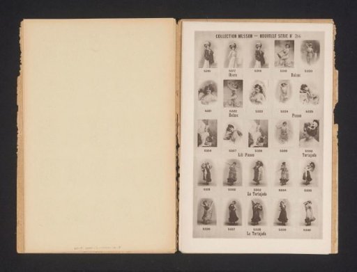 25 Portraits of Otero, Dalzac, Lili Pinson and La Tortajada