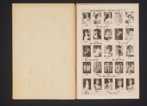 25 Portraits of Mary Moore, Lottie Stead, Ilma Montague, Elsie Fairleigh, Nina Martino, Winton and Hope Temple