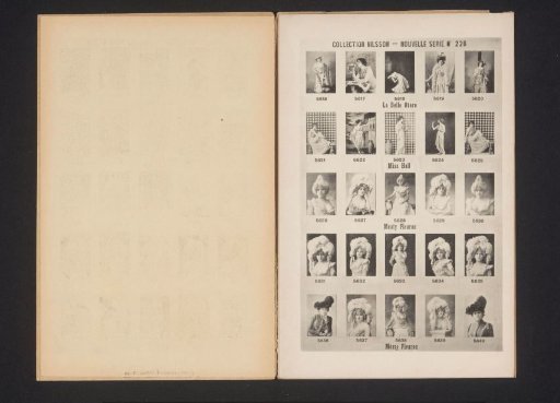 25 Portraits of La Belle Otero, Hall and Méaty Fleuron