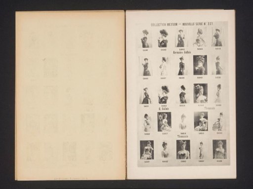 25 Portraits of Germaine Gallois and Thomassin