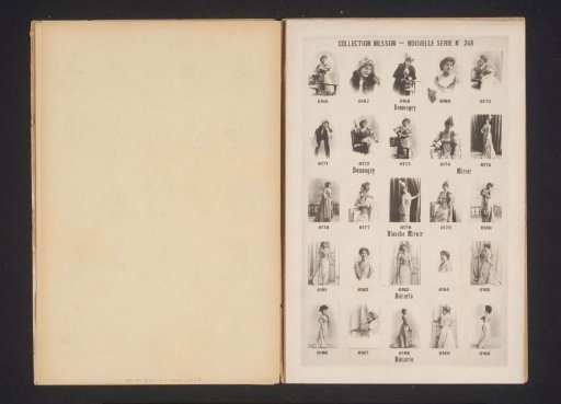 25 portraits of Demongey, Blanche Miroir and Diéterle
