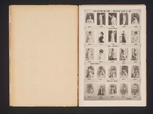 25 portraits of Eugenie Segond-Weber, Baux, Marcelle Bordo and Francia