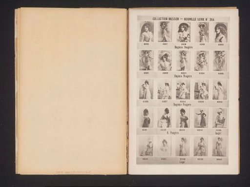 25 portraits of Eugenie Fougère and Legat