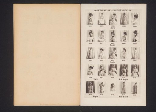 25 portraits of Henriot, Marie Magnier and Marié de Lisle