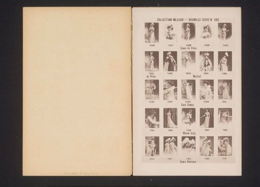 25 Portraits of Liane de Vriès, Dortzal, Rose Demay, Manon Loty, and the Barrison Sisters
