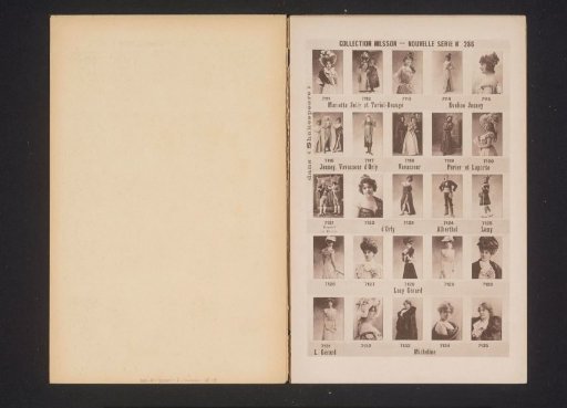 25 Portraits of Mariette Sully, Eveline Jauney, Lucy Gérard, and Others
