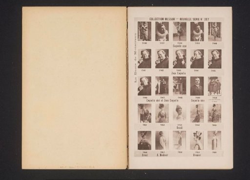 25 Portraits of Jean Coquelin and Benoît-Constant Coquelin, Lorin, Brésil, A. Bonheur, and Drunzer