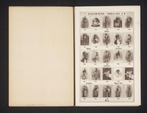 25 Portraits of Nebbia, Eve Lavallière, Maggy Silva, and Marsy