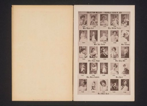 25 Portraits of Winnie Carl, Ellaline Terriss, and Others