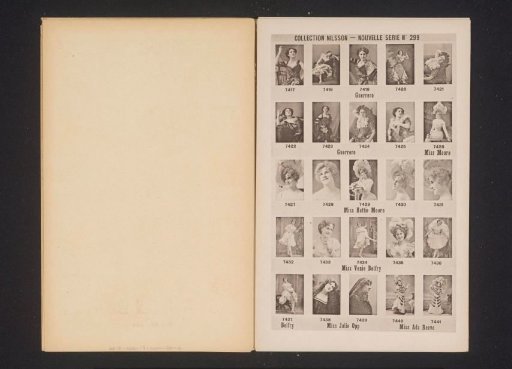 25 Portraits of Rosario Guerrero, Hattie Moore, Venie Belfry, Julie Opp, and Ada Reeve