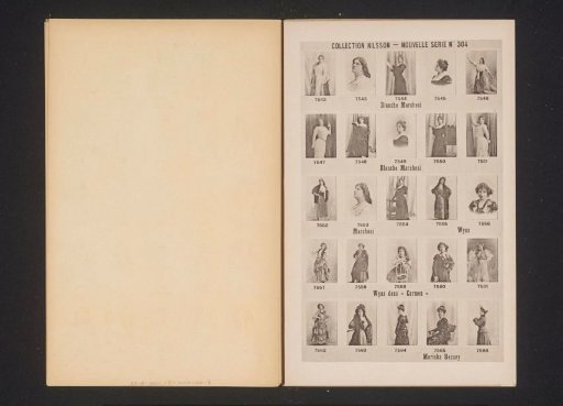 25 portraits of Blanche Marchesi, Wyns and Mariska Recsey