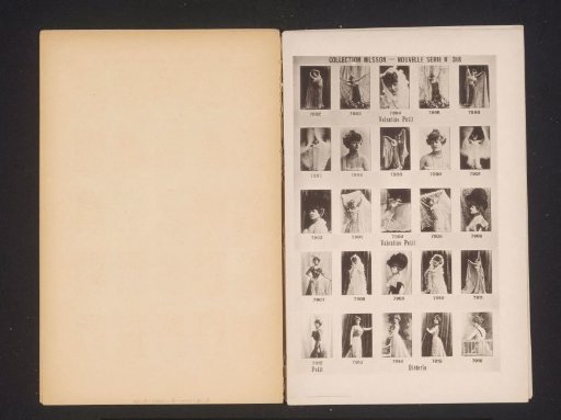 25 portraits of Valentine Petit and Diéterle