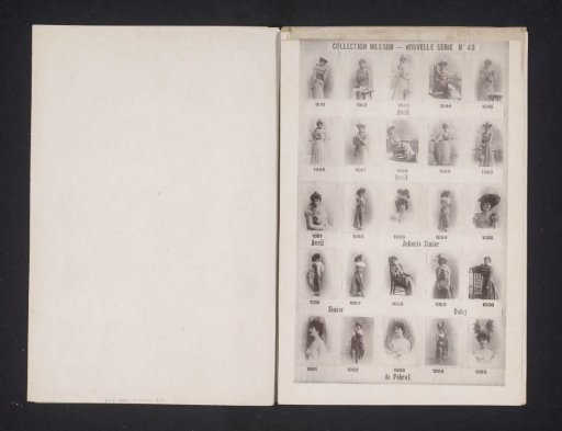 25 Portraits of Avril, Juliette Simier, and Dalcy de Pébrel