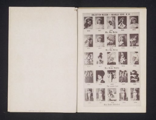 25 Portraits of Miss May Marton, Norma Whalley, the Levy Sisters, and Birdie Sutherland