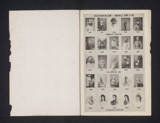 25 portraits of Emperor Franz Joseph I of Austria and his wife Elisabeth of Bavaria
