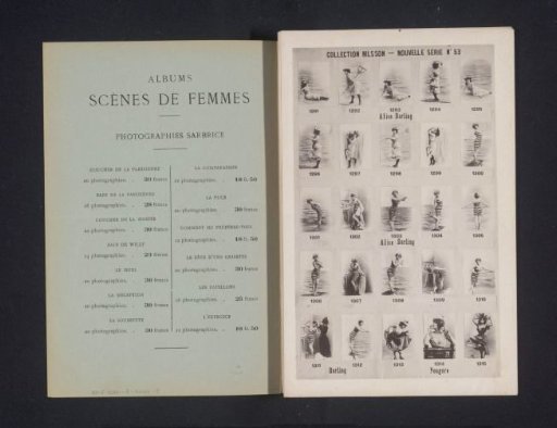 25 portraits of ladies in bathing costumes, named Alice Darling and Fougère