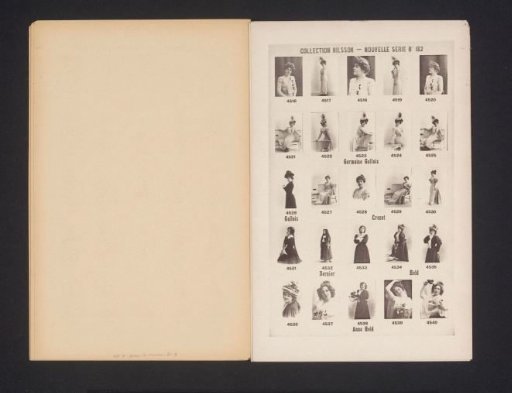 25 Portraits of Germaine Gallois, Crozet, Bernier and Anna Held
