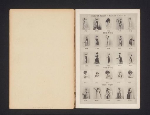 25 Portraits of Odette Waléry and Eugénie Fougère