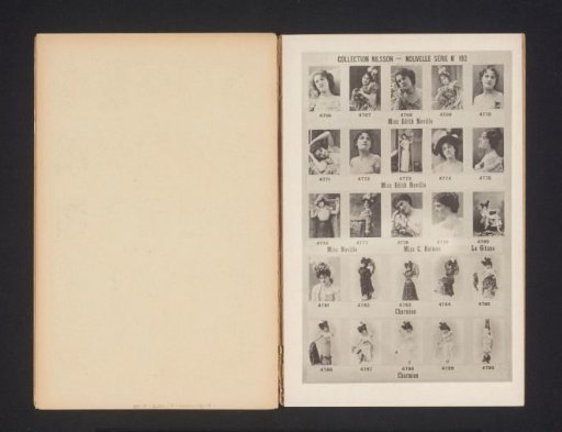 25 Portraits of Edith Neville, C. Holmes, La Gitana and Charmion