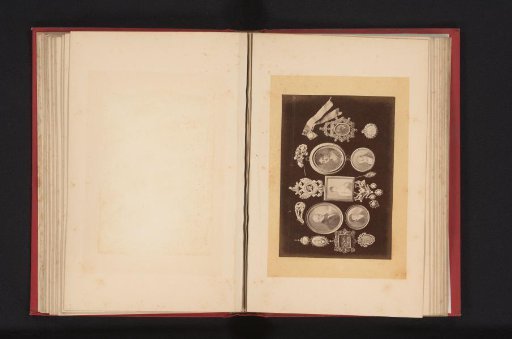 Various Framed Miniatures and Jewels Including a Pin